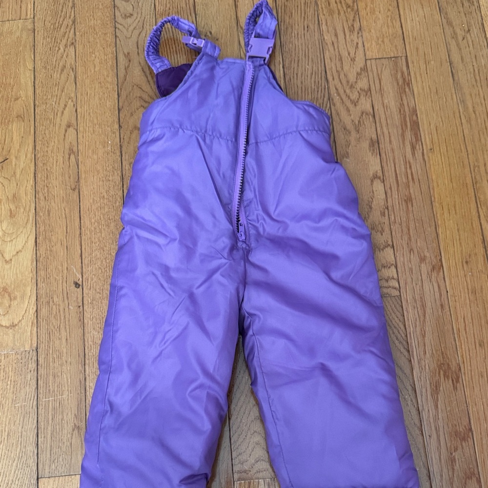 Purple Kids Snow Bib